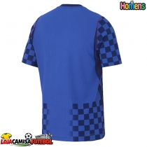 Camisa de Futebol Croácia Equipamento Secundário Mundo 2026 Manga Curta